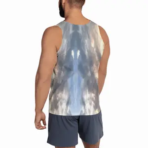 Men Unidentified Flying Sunset Sports Vest