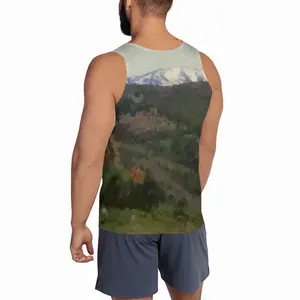 Men View Of Castelnou France Sports Vest