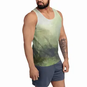 Men Mist On The Shore Sports Vest