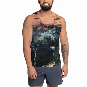 Men Sunrise Over The Blue Mountains Sports Vest