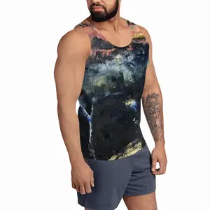 Men Sunrise Over The Blue Mountains Sports Vest