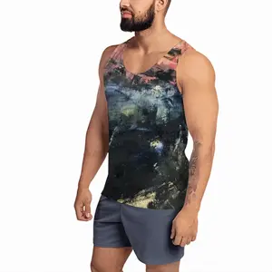 Men Sunrise Over The Blue Mountains Sports Vest