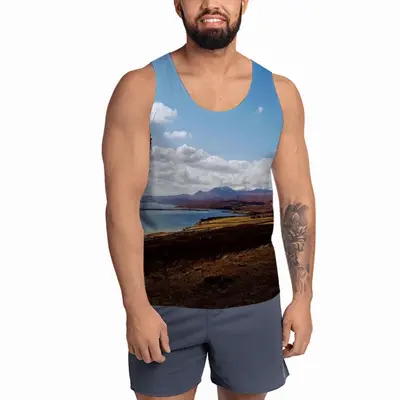 Men Snowy Mountains Of Tongue Sports Vest