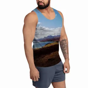 Men Snowy Mountains Of Tongue Sports Vest