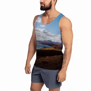 Men Snowy Mountains Of Tongue Sports Vest