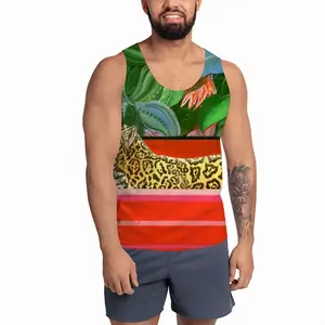 Men The King Of The Jungle Sports Vest