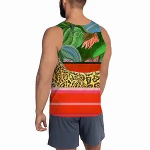 Men The King Of The Jungle Sports Vest