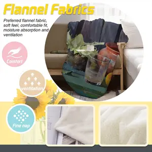 August Flannel Blanket (Multi-Size, Vertical)