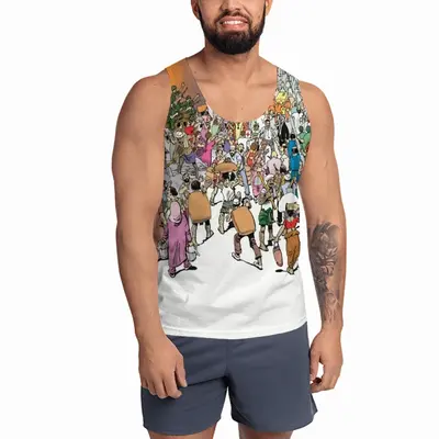 Men Rebuild And Rejoice Sports Vest