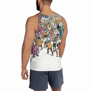 Men Rebuild And Rejoice Sports Vest