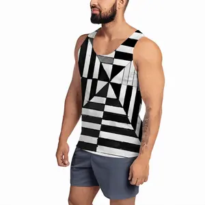 Men Grey Areas In Between Sports Vest