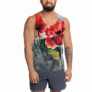 Men Sweet Bouquet Sports Vest