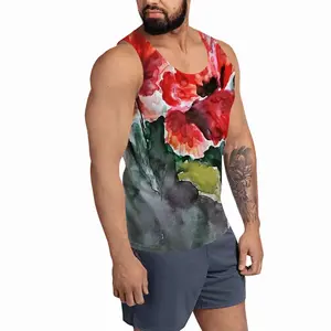 Men Sweet Bouquet Sports Vest