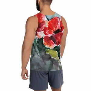 Men Sweet Bouquet Sports Vest