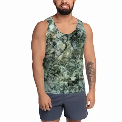 Men In Greens Sports Vest