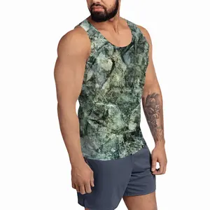 Men In Greens Sports Vest