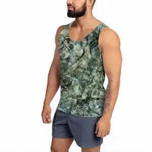 Men In Greens Sports Vest