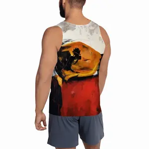 Men Humanoid Place Sports Vest