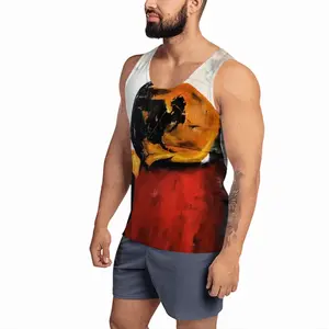 Men Humanoid Place Sports Vest