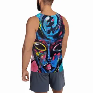 Men Beauty Of The Gyenyame Mask Sports Vest