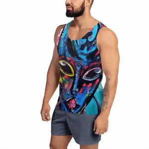 Men Beauty Of The Gyenyame Mask Sports Vest