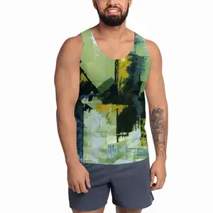 Men Golden #01 Sports Vest