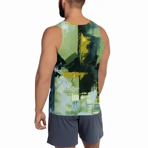 Men Golden #01 Sports Vest