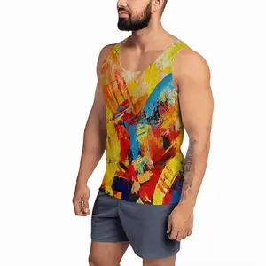 Men Hot Love (I) Sports Vest