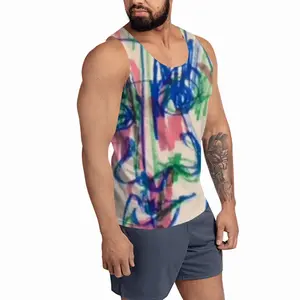 Men Faces Sports Vest