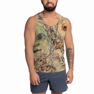 Men Art Party Sports Vest