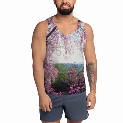 Men Pink Dreams Sports Vest