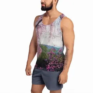 Men Pink Dreams Sports Vest