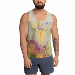 Men Sunny Irises Sports Vest