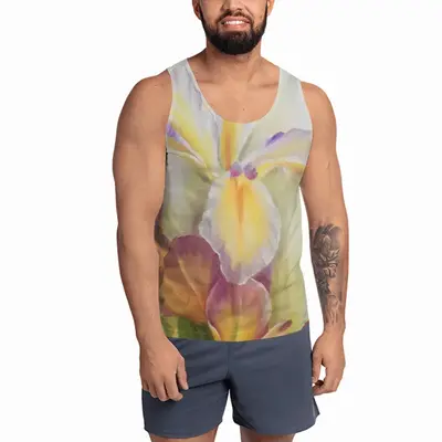 Men Sunny Irises Sports Vest