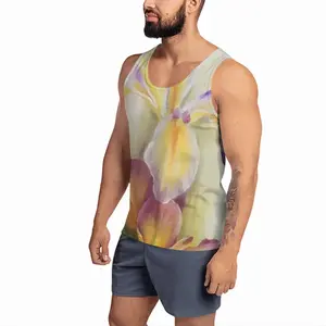 Men Sunny Irises Sports Vest