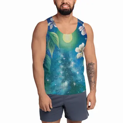 Men Starry Night Sports Vest