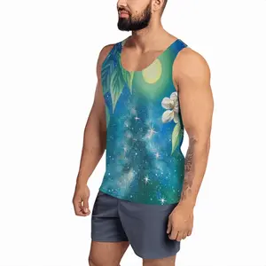 Men Starry Night Sports Vest