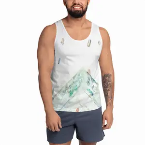 Men Structural Cracks Sports Vest