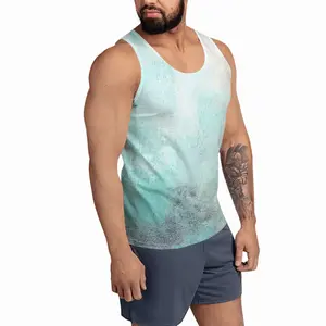 Men Calm Of The Blue Sports Vest