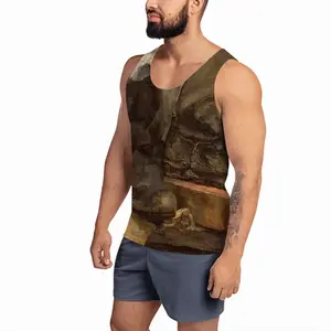 Men Grandpa Farmers Boots Sports Vest