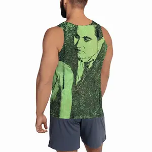 Men Violette Morris Green Sports Vest