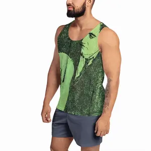 Men Violette Morris Green Sports Vest