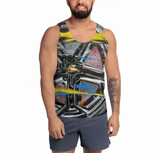 Men Lamborghini Wheel Crash Sports Vest