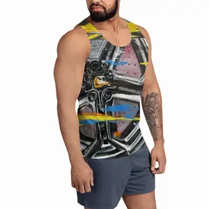 Men Lamborghini Wheel Crash Sports Vest