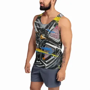 Men Lamborghini Wheel Crash Sports Vest