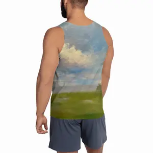 Men Countryside Landscape Sports Vest