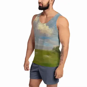 Men Countryside Landscape Sports Vest