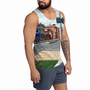 Men #9Th And Q Barrys Tavern Sports Vest