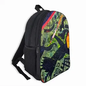 Minute Hand Fragment B Double layer Schoolbag