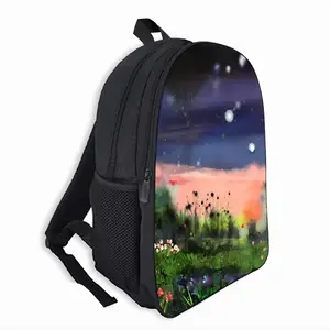 Twilight On The Heath Double layer Schoolbag